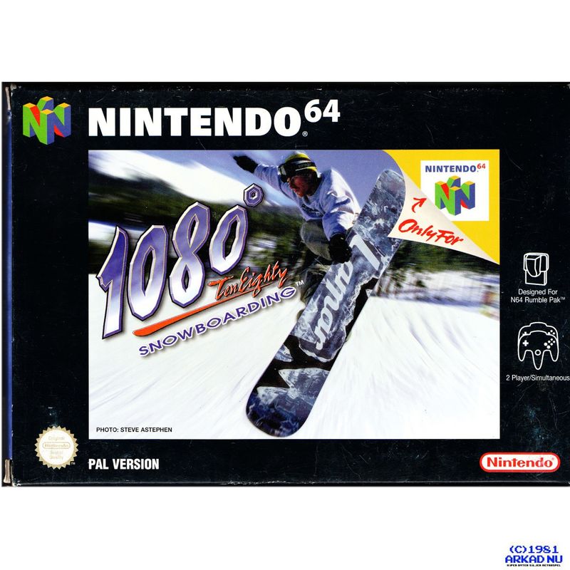 1080 SNOWBOARDING N64