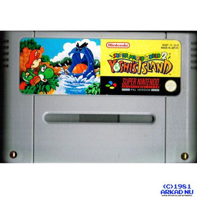 YOSHIS ISLAND SUPER MARIO WORLD 2 SNES SCN