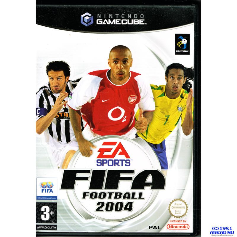 FIFA FOOTBALL 2004 GAMECUBE