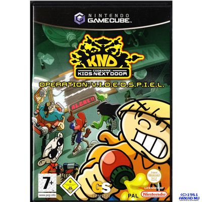 KND KIDS NEXT DOOR OPERATION VIDEOSPIEL GAMECUBE