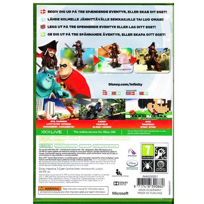 DISNEY INFINITY XBOX 360