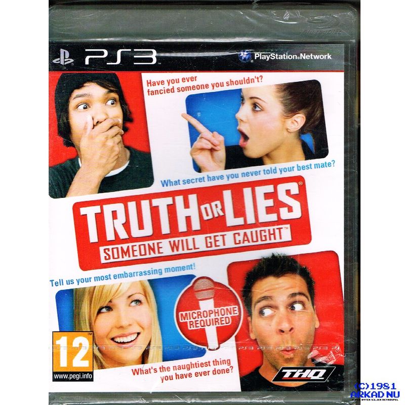 TRUTH OR LIES PS3