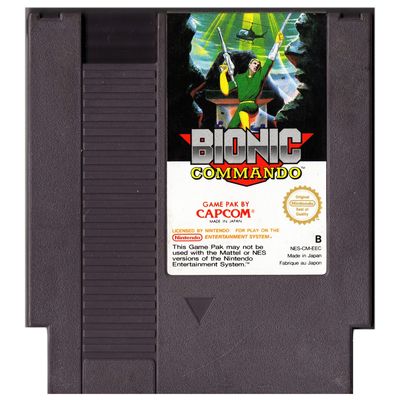 BIONIC COMMANDO NES SCN