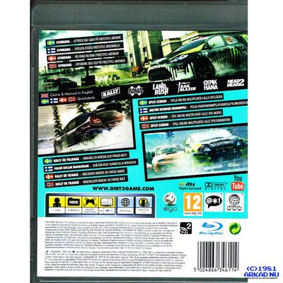 DIRT 3 NORDIC EDITION PS3