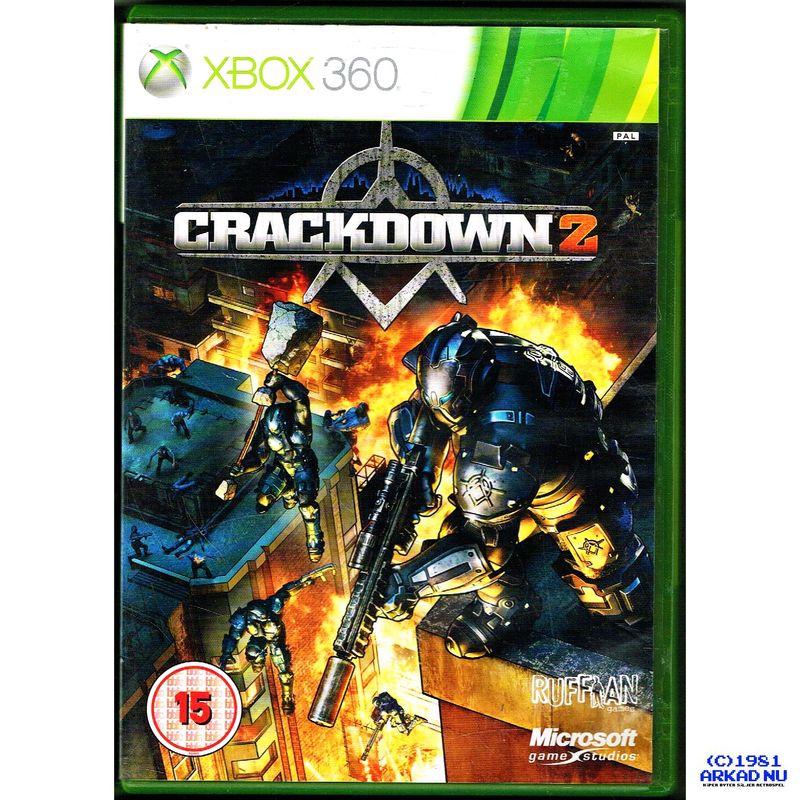 CRACKDOWN 2 XBOX 360