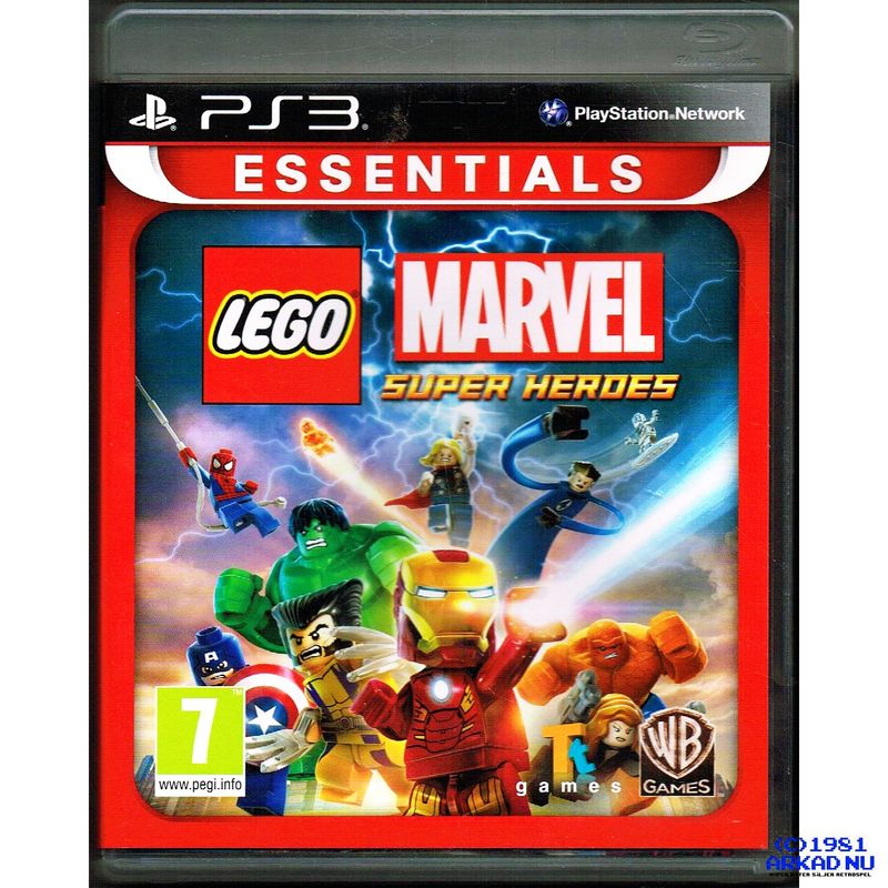 LEGO MARVEL SUPER HEROES PS3