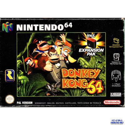 DONKEY KONG 64 N64