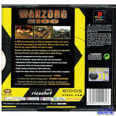 WARZONE 2100 PS1