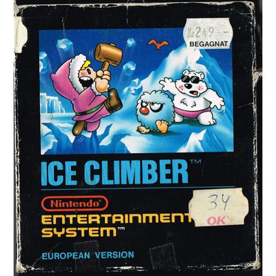 ICE CLIMBER NES SCN