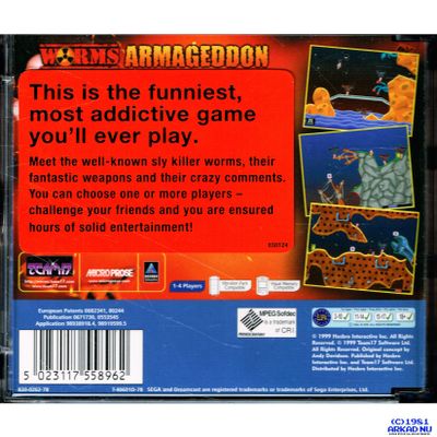 WORMS ARMAGEDDON DREAMCAST