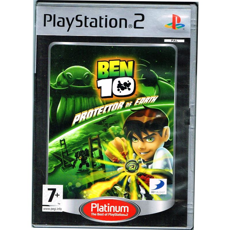 BEN 10 PROTECTOR OF EARTH PS2