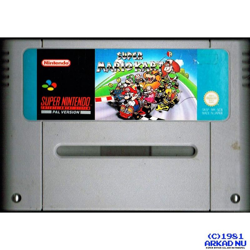 SUPER MARIO KART SNES SCN