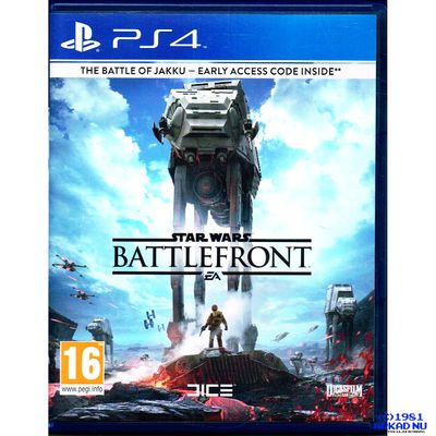 STAR WARS BATTLEFRONT PS4