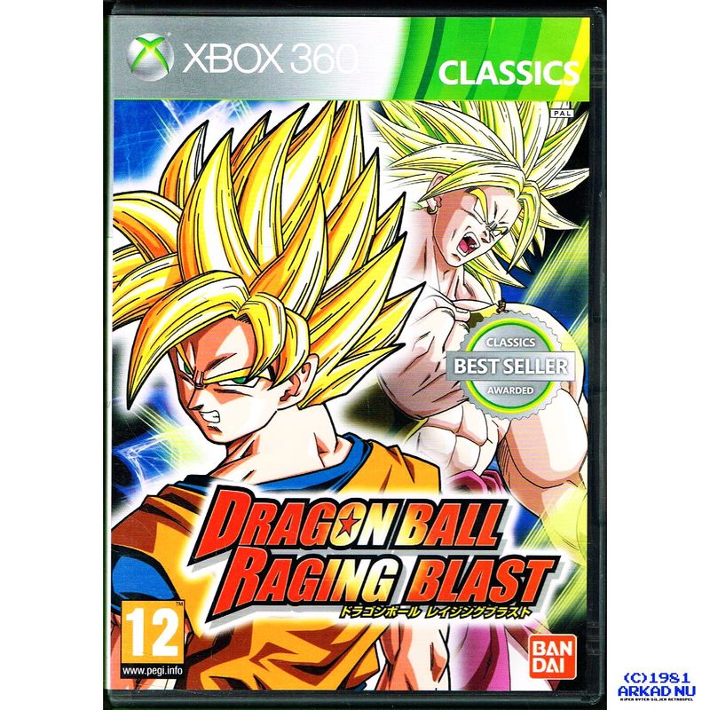 DRAGON BALL RAGING BLAST XBOX 360