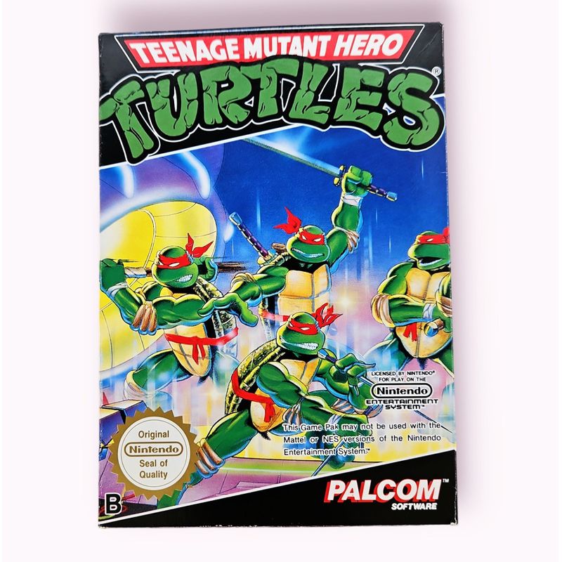 TEENAGE MUTANT HERO TURTLES NES SCN