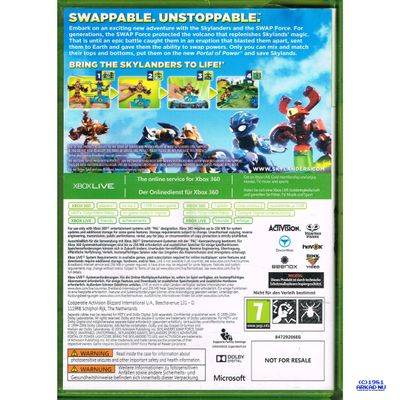 SKYLANDERS SWAP FORCE XBOX 360