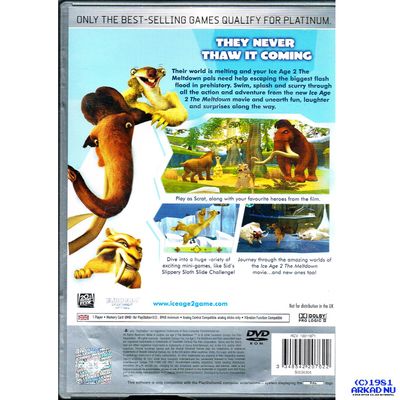 ICE AGE 2 THE MELTDOWN PS2