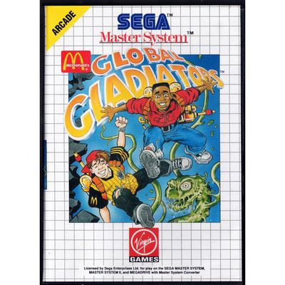 GLOBAL GLADIATORS MASTERSYSTEM