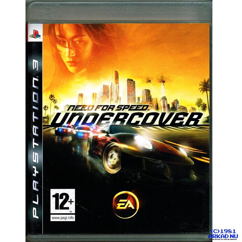 NEED FOR SPEED UNDERCOVER PS3