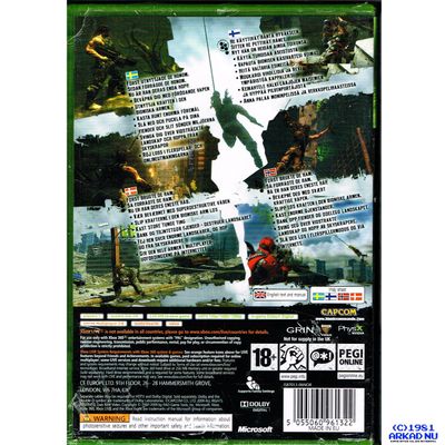 BIONIC COMMANDO XBOX 360 NYTT