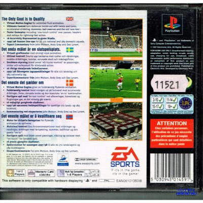 FIFA 98 ROAD TO WORLD CUP PS1