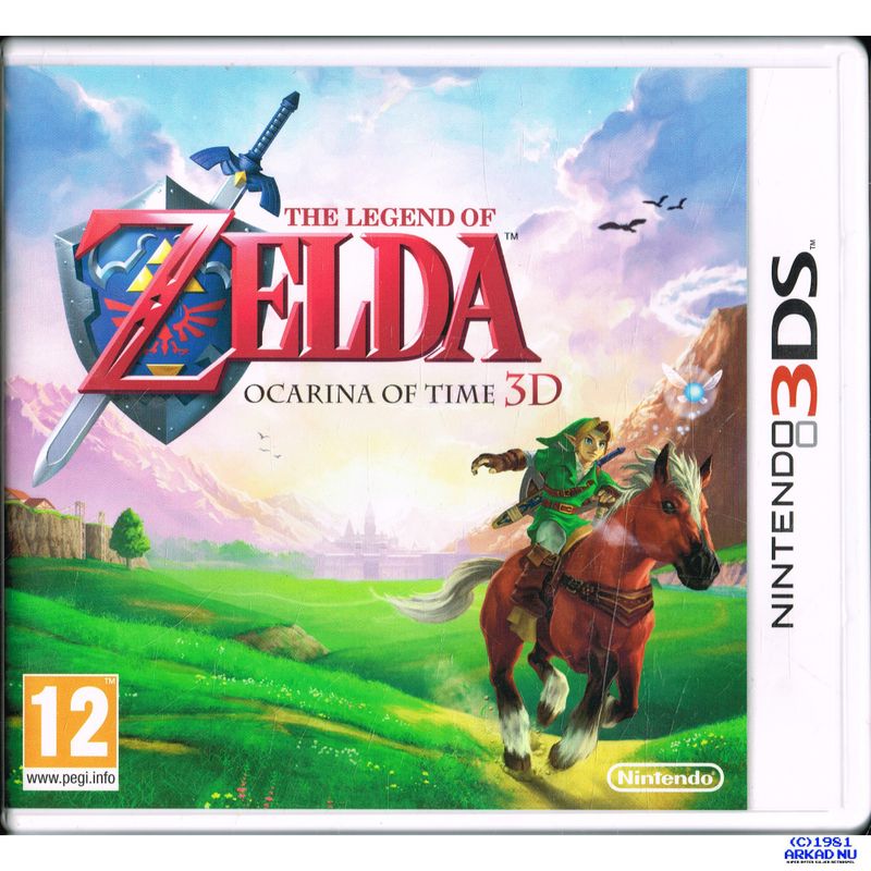 THE LEGEND OF ZELDA OCARINA OF TIME 3D 3DS