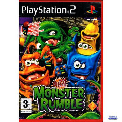 BUZZ JUNIOR MONSTER RUMBLE PS2