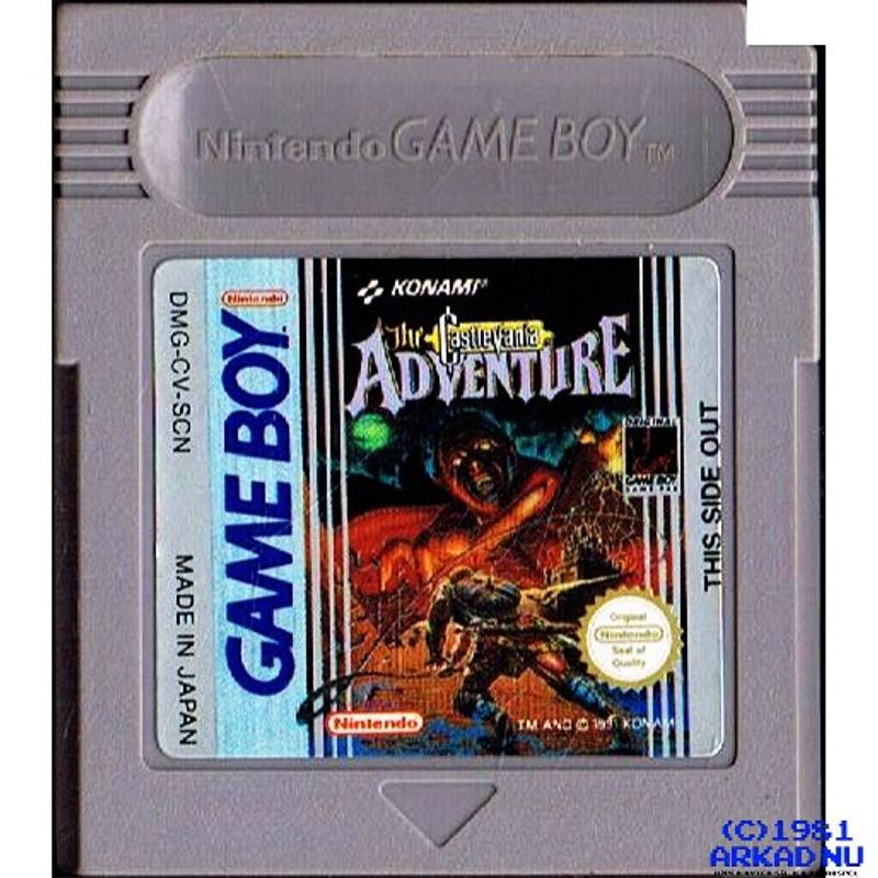 CASTLEVANIA THE ADVENTURE GAMEBOY SCN