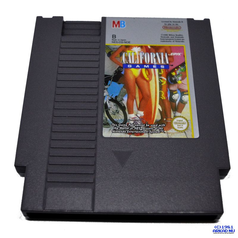 CALIFORNIA GAMES NES