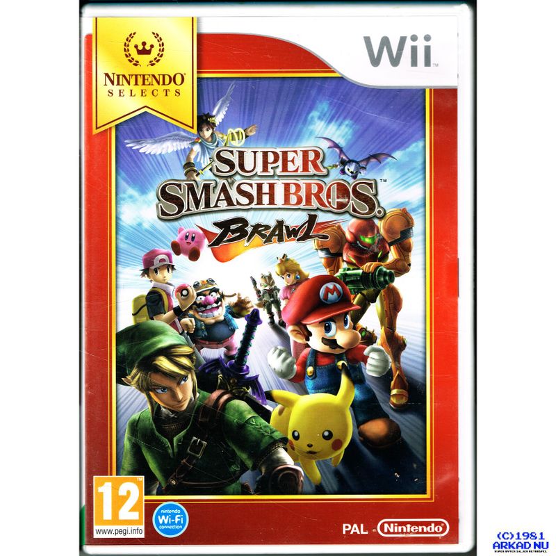 SUPER SMASH BROS BRAWL WII