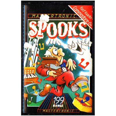 SPOOKS C64 KASSETT