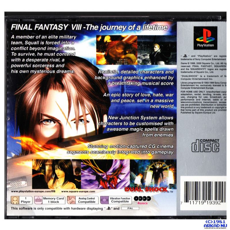 FINAL FANTASY VIII PS1