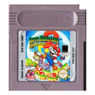 SUPER MARIO LAND 2 6 GOLDEN COINS GAMEBOY SCN