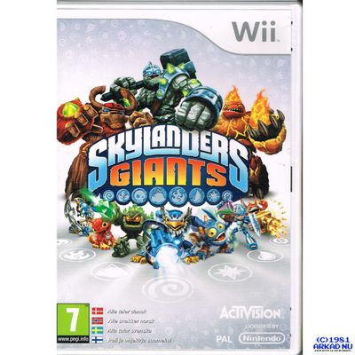 SKYLANDERS GIANTS WII