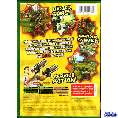 SERIOUS SAM II XBOX