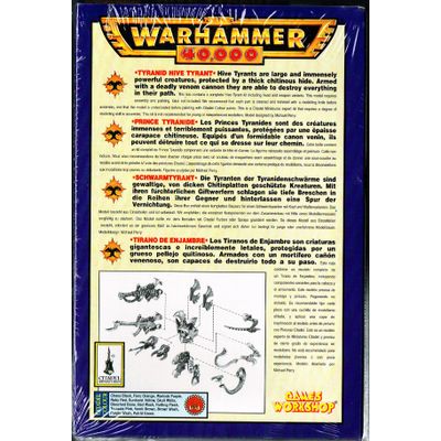 TYRANID HIVE TYRANT WARHAMMER 40000 GAMES WORKSHOP 1995