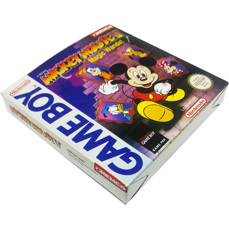 MICKEY MOUSE V MAGIC WANDS GAMEBOY MED SVENSK A4