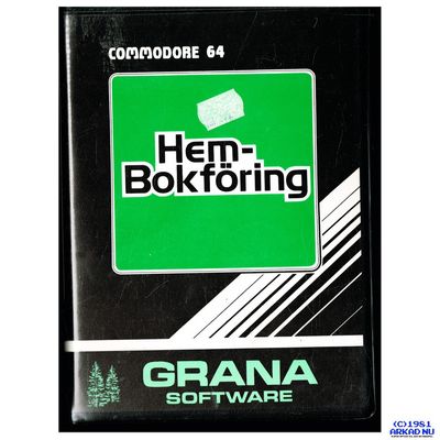 HEMBOKFÖRING C64 KASSETT