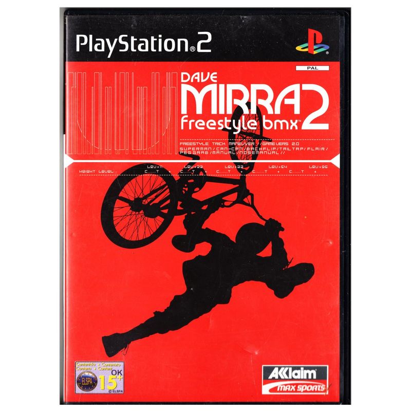 DAVE MIRRA FREESTYLE BMX 2 PS2