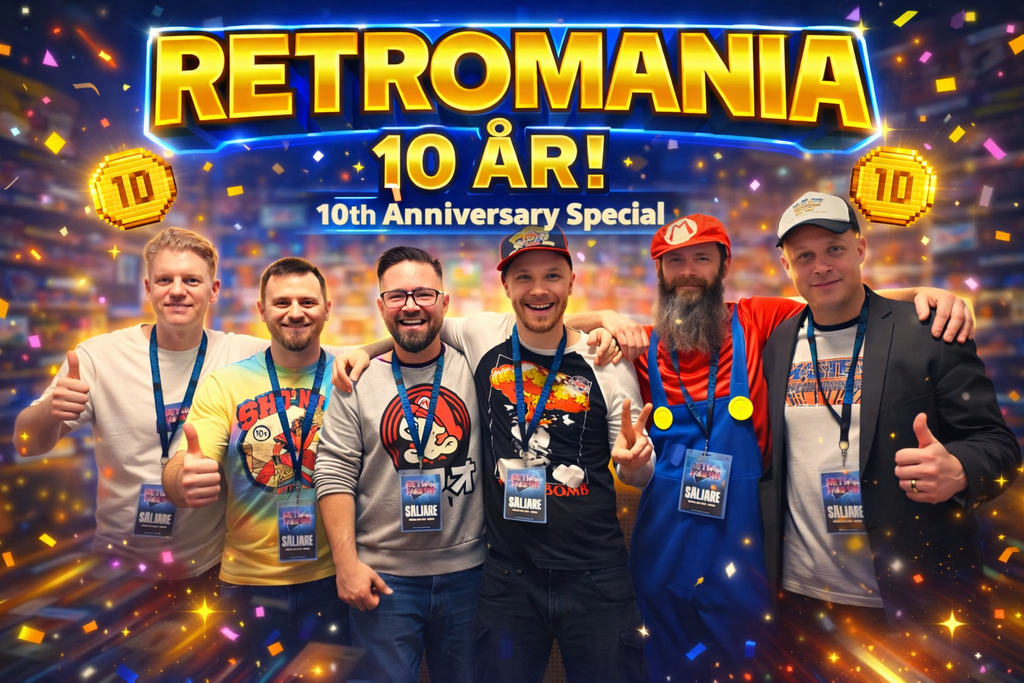 Retromania 10-årsjubileum – En hel dag som säljare i Örebro