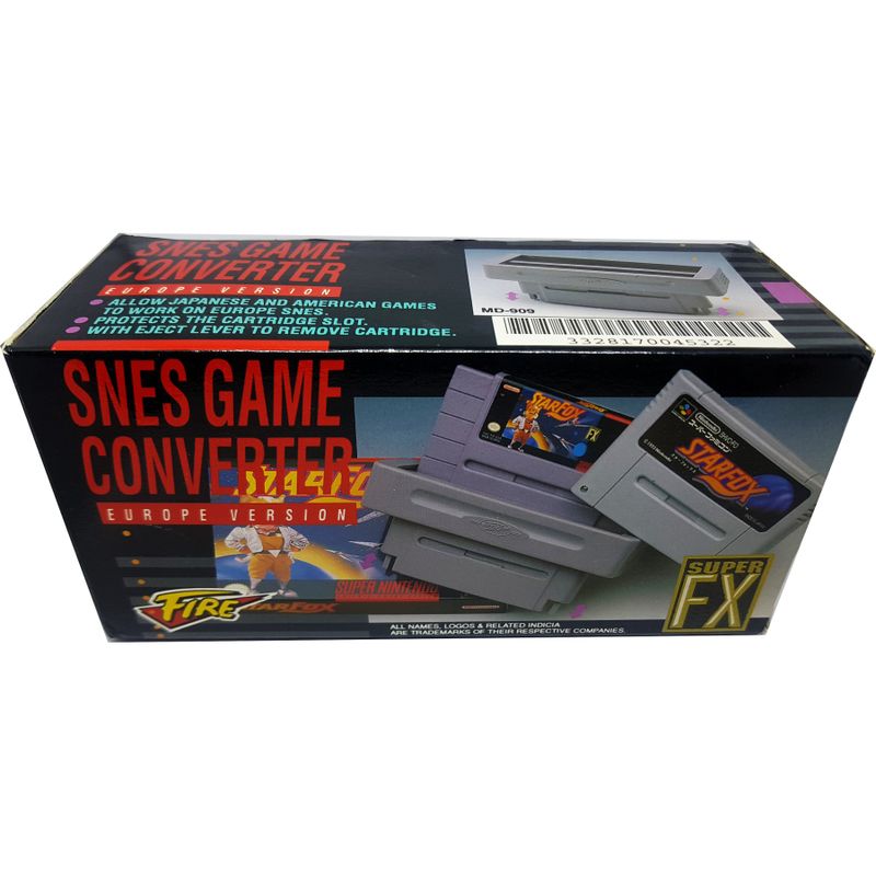 SNES GAME CONVERTER EUROPEAN VERSION