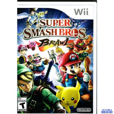 SUPER SMASH BROS BRAWL WII NTSC USA