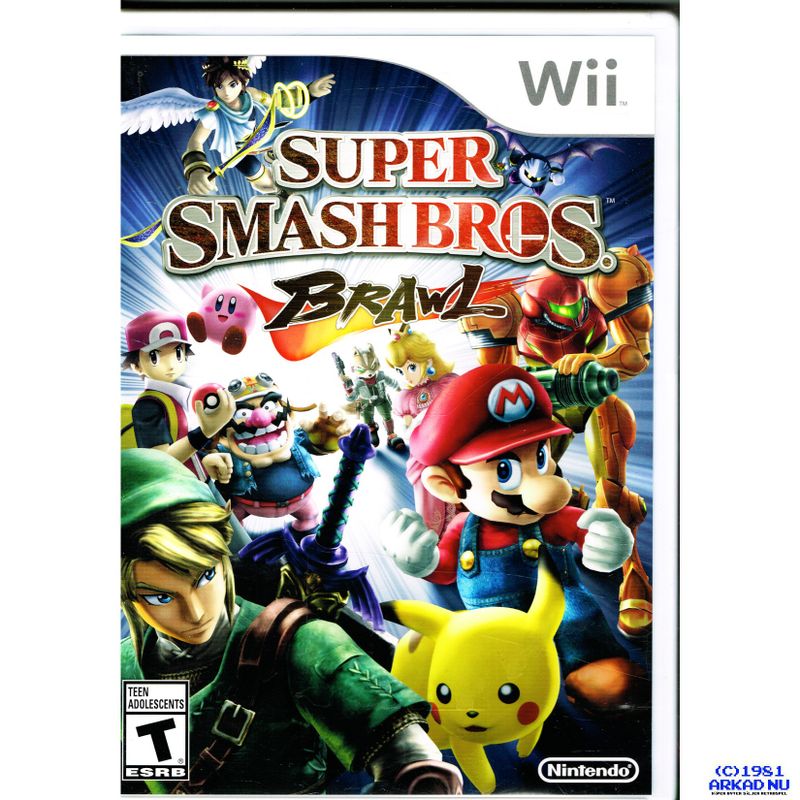 SUPER SMASH BROS BRAWL WII NTSC USA