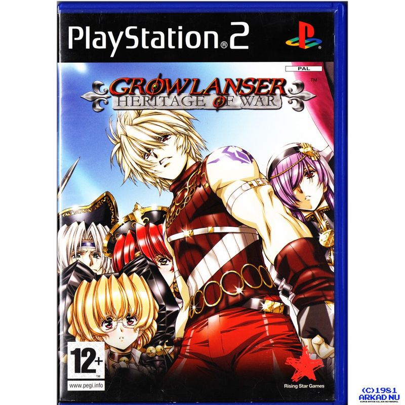 GROWLANSER HERITAGE OF WAR PS2