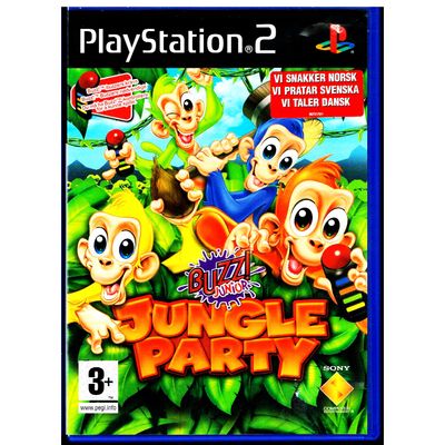 BUZZ JUNIOR JUNGLE PARTY PS2