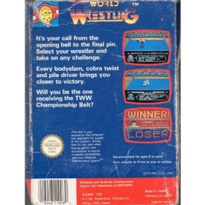 TECMO WORLD WRESTLING NES SCN