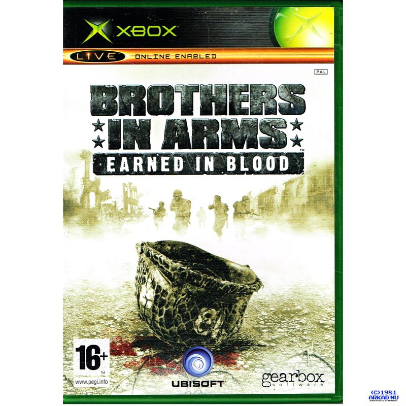 BROTHERS IN ARMS EARNED IN BLOOD XBOX