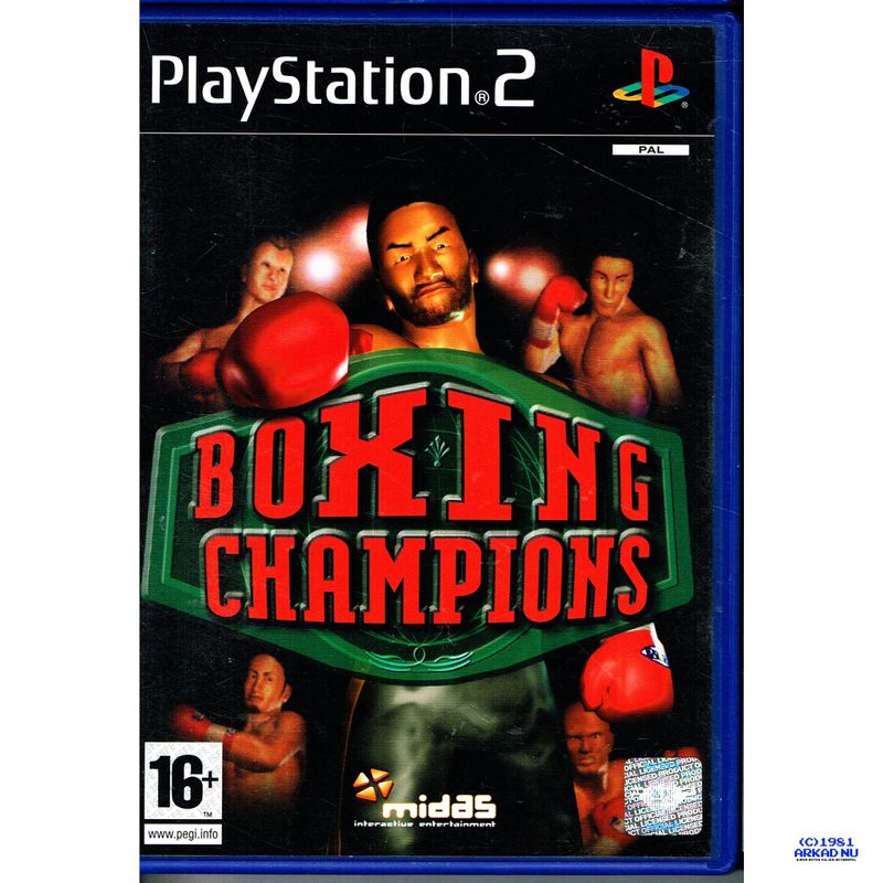 BOXING CHAMPIONS PS2