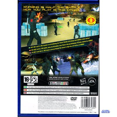 GI JOE THE RISE OF COBRA PS2