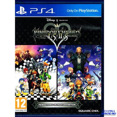 KINGDOM HEARTS HD 1.5 + 2.5 REMIX PS4